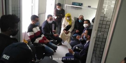 قافلة انطلاقة لمواكبة حاملي المشاريع تحط الرحال بإقليم زاكورة